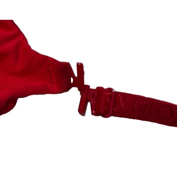 Victoria's Secret Body by Victoria Perfect Shape Red Multi-way Underwire Bra 36D - Picture 5 of 7